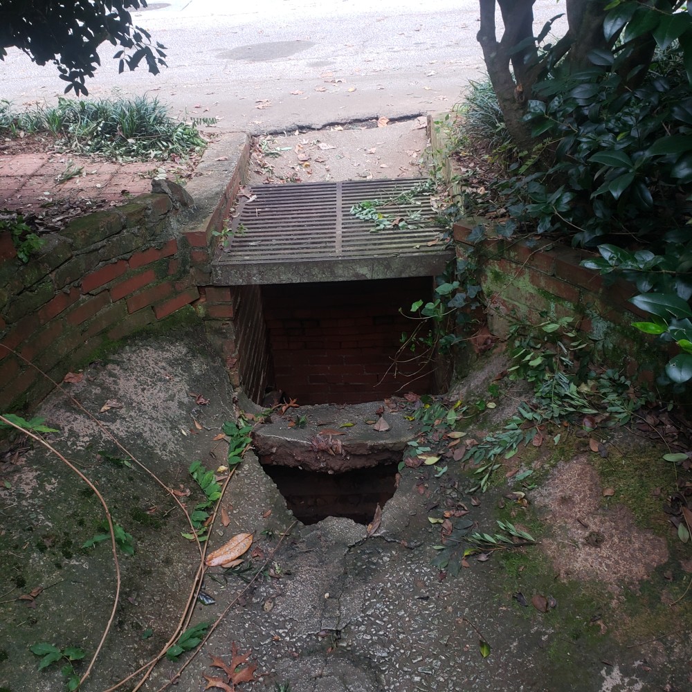 An old storm drain that needs to be replaced