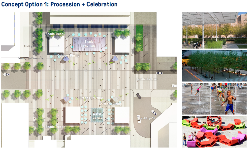 Concept Option 1: Procession + Celebration