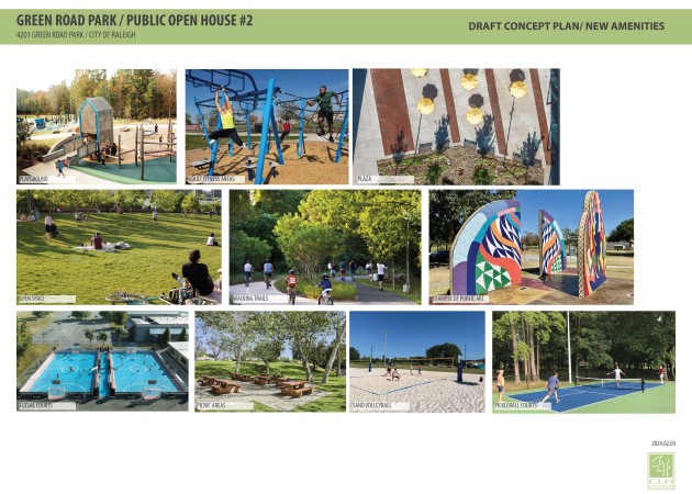 New public art will be included in the Green Road Park project. Where would you most like to see new artwork located in the park? In the comment box below feel free to add any ideas of the types of public art you would like to see at Green Road Park.