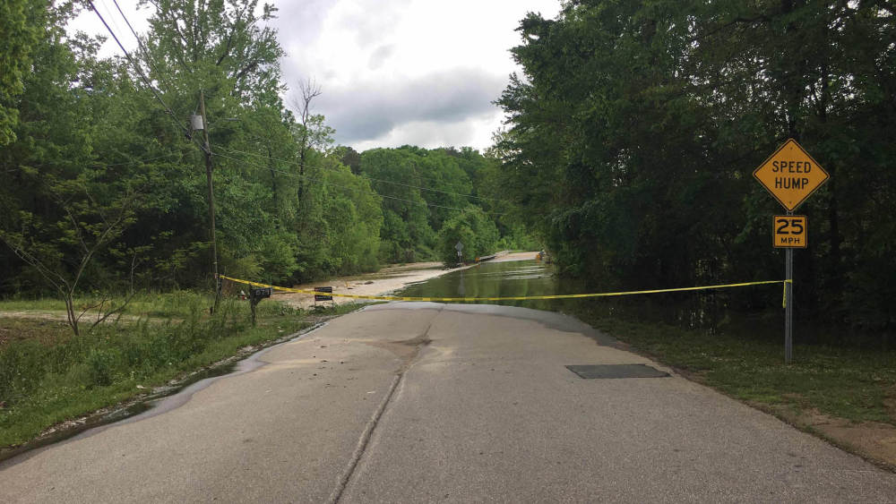 Rose Lane Street Flooding